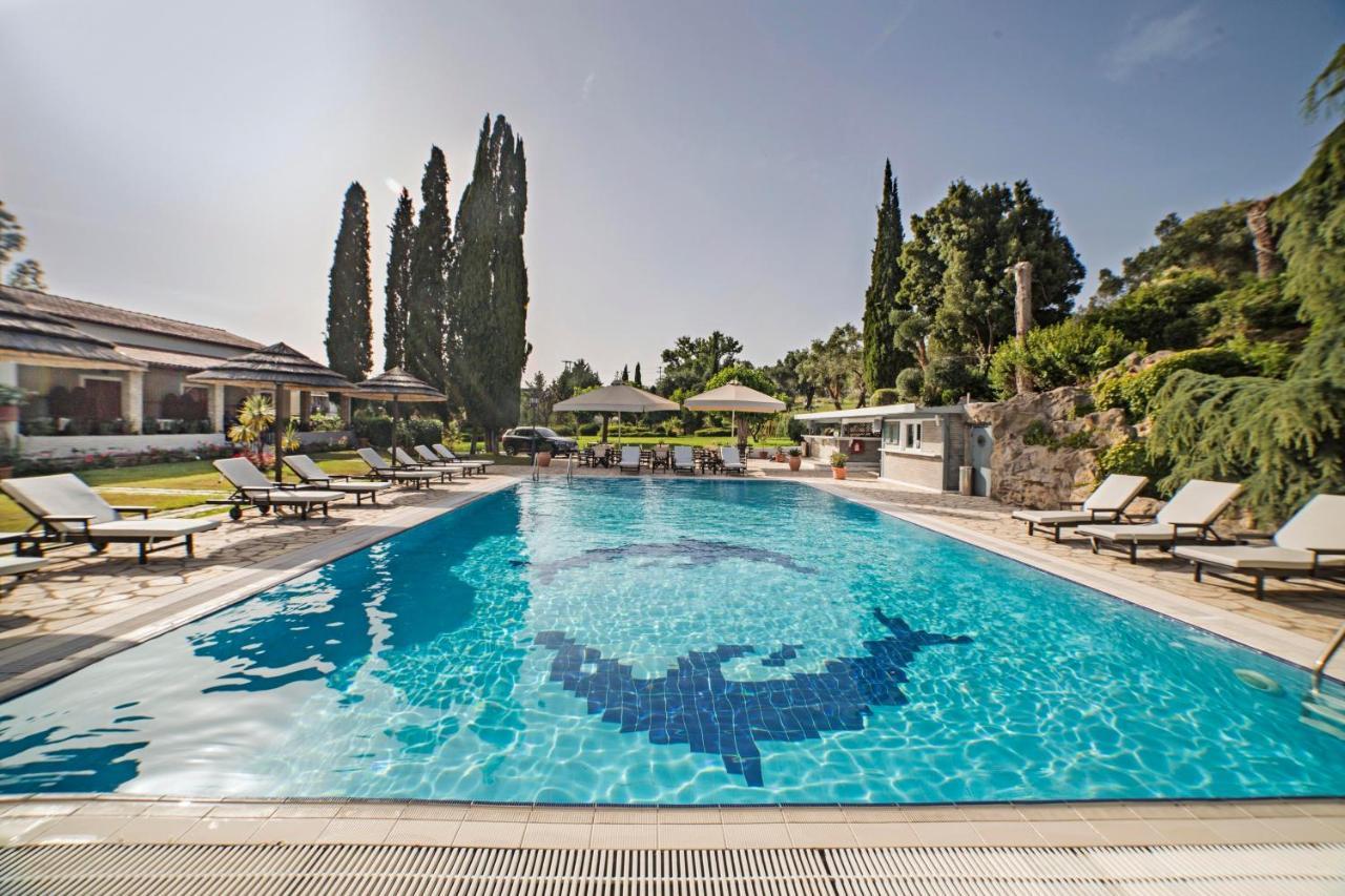 גאוביה Corfu Club Apartments מראה חיצוני תמונה